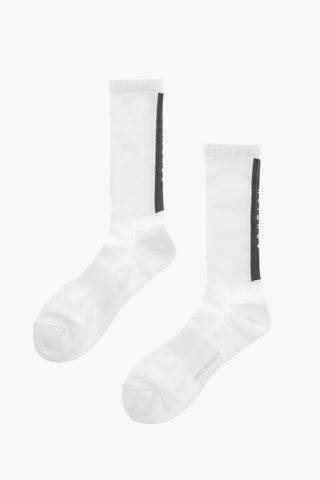 Ribbed BJARKI ARKTISK Long Socks with Embroidered Logo