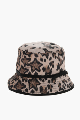 Cappello Bucket in Motivo Animalier