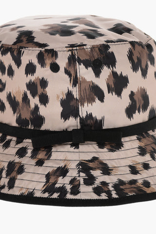 Cappello Bucket in Motivo Animalier