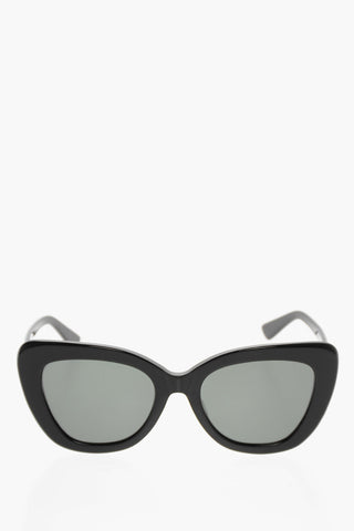 JUN TAKAHASHI Cat Eye Sunglasses with thick frames