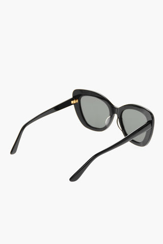 JUN TAKAHASHI Cat Eye Sunglasses with thick frames