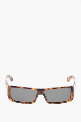 DRIES VAN NOTEN Tortoiseshell Sunglasses with Square Frame