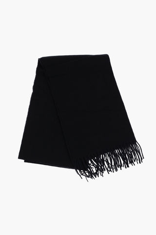 Wool and Cashmere EFIN Scarf with Fringes