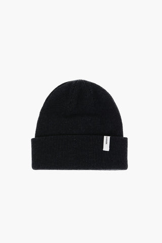 Beanie in Tinta Unita a Costine