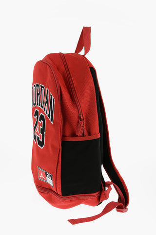 AIR JORDAN Waterproof Backpack with Contrast Logo