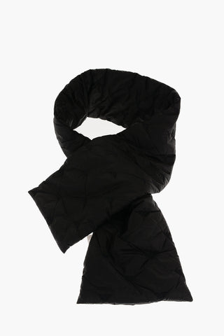 EMPORIO Padded Nylon Scarf with All-Over Logo