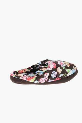 Slippers Motivo Floreale Trapuntate 