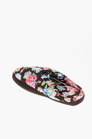 Slippers Motivo Floreale Trapuntate 