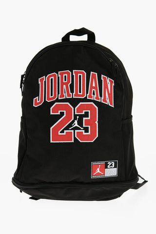 AIR JORDAN Waterproof Backpack with Contrast Logo