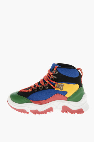 Color Block Waterproof Hiking Sneakers