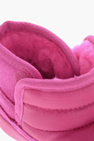 Quilted ZAYLEN Snow Boots with Velcro Fastening and Wool Inner