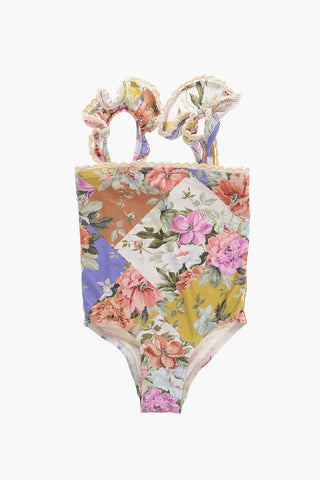 Floral-Motif PATTIE One Piece Swimsuit