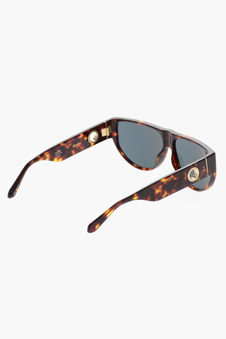 Tortoiseshell ELODIE Shield Sunglasses