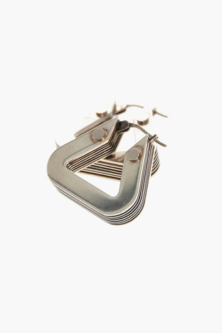 Silver Geometric Earrings