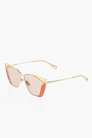 Metal Frame GEMMA Sunglasses with Contrasting Details