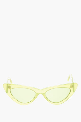 THE ATTICO Solid Color DORA Cat Eye Sunglasses