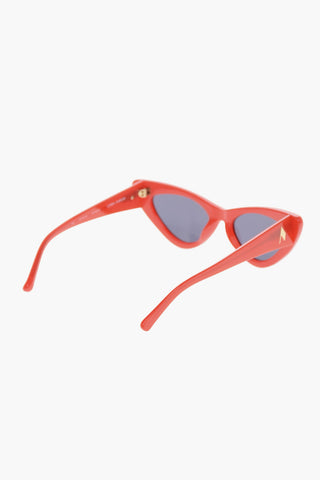 THE ATTICO Solid Color DORA Cat Eye Sunglesses