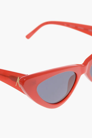 THE ATTICO Solid Color DORA Cat Eye Sunglesses