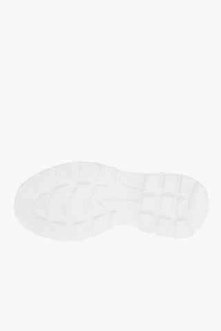 Lace-up Hight Top Sneakers with Embossed Logo