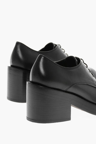 Scarpe Derby in Pelle 7cm