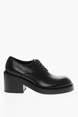 Scarpe Derby in Pelle 7cm