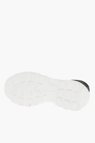 Hohe Schnürsneaker mit 7 cm Plateau