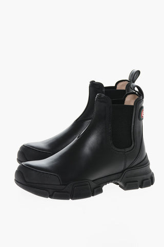 LEON Chelsea Boots with Embossed Logo