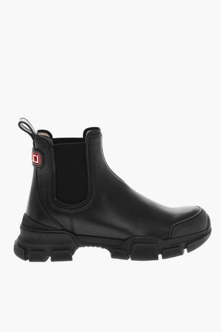 LEON Chelsea Boots with Embossed Logo
