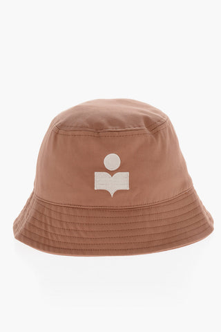 Cotton HALEYH Bucket Hat with Embroidery