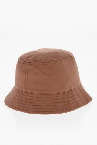 Cotton HALEYH Bucket Hat with Embroidery