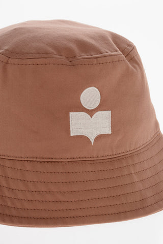 Cotton HALEYH Bucket Hat with Embroidery