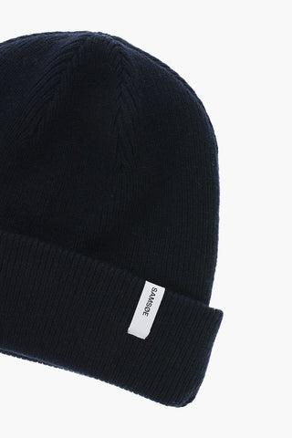 Beanie In Misto Lana a Costine