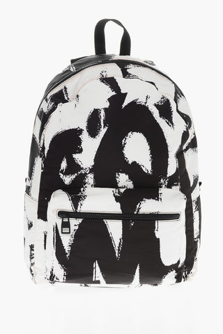 Two-Tone backpack with Logo Detail