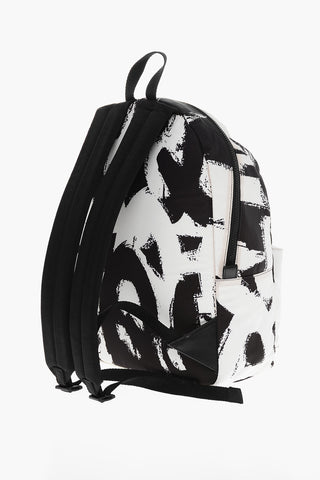 Two-Tone backpack with Logo Detail