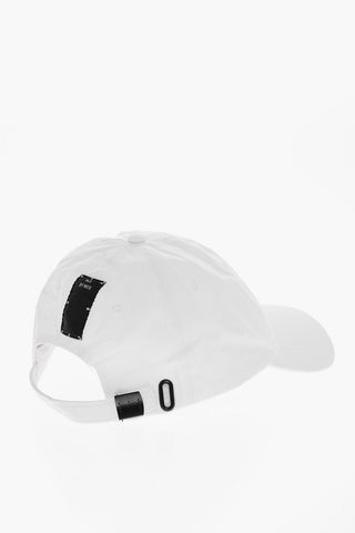 MCQ No.0 Solid Color Cap with Embroidered Logo