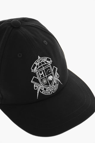 Cotton Cap With Embroidery