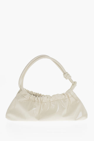 Patent Faux Leather Shoulder Bag