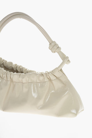 Patent Faux Leather Shoulder Bag