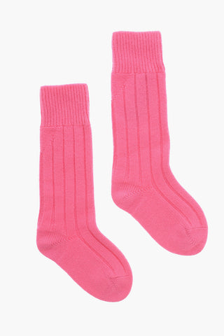 Cashmere Solid Color Long Socks