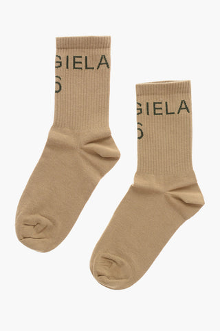 MM6 Socks with Ribbed Details