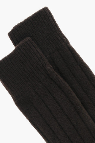 Cashmre Solid Color Long Socks