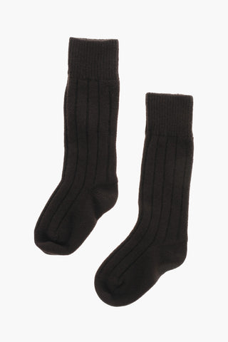 Cashmre Solid Color Long Socks