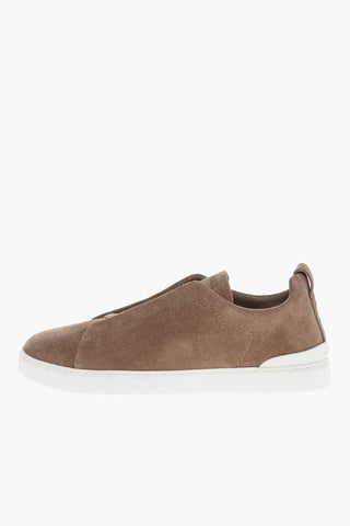 Suede TRIPLE STITCH Low Top Sneakers