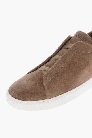 Suede TRIPLE STITCH Low Top Sneakers
