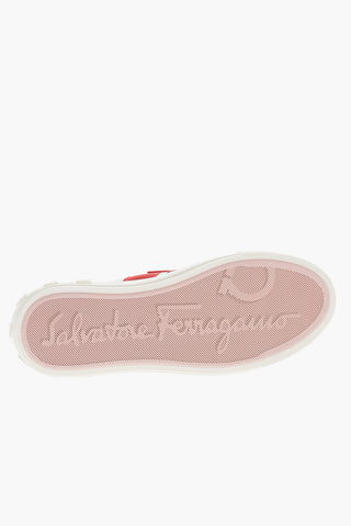 Leather NATALY Sneakers with Buckle Detail