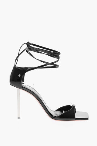 Patent Leather HAILEY Sandals with Stiletto Heel 9cm