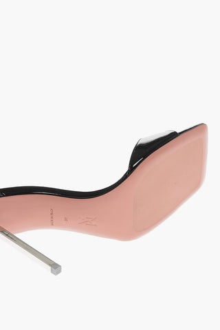 Patent Leather HAILEY Sandals with Stiletto Heel 9cm