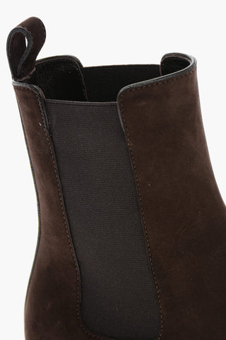 Suede Beatles Ankle Boots