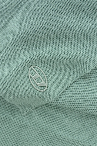 Solid Color Cotton and Wool K-CODER Scarf