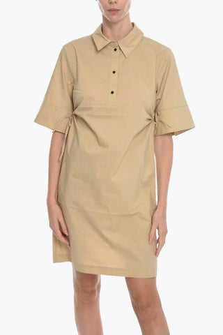 Chemisier NAJA in Cotone Organico con Dettagli Cut-Out Laterali